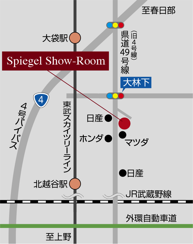 シュピーゲル地図